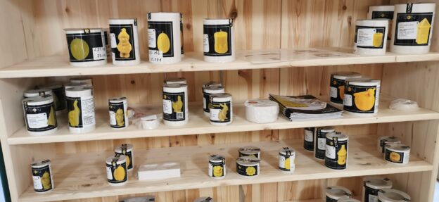 Kerzenformen für Bienenwachskerzen